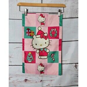 Hello Kitty Christmas Holiday Garden Flag